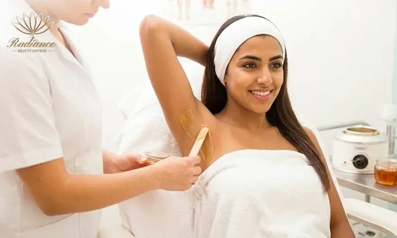 Legs & Full Body Waxing for Ladies at Radiance Beauty Lounge, Millennium Place Hotel!