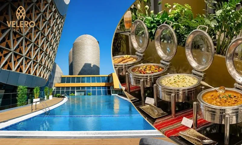Weekend Brunch with Pool Access at Velero Hotel, Lusail!
