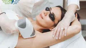 Brighten & Smooth Underarms Instantly with Carbon Laser at Al Dafna Medical Center!