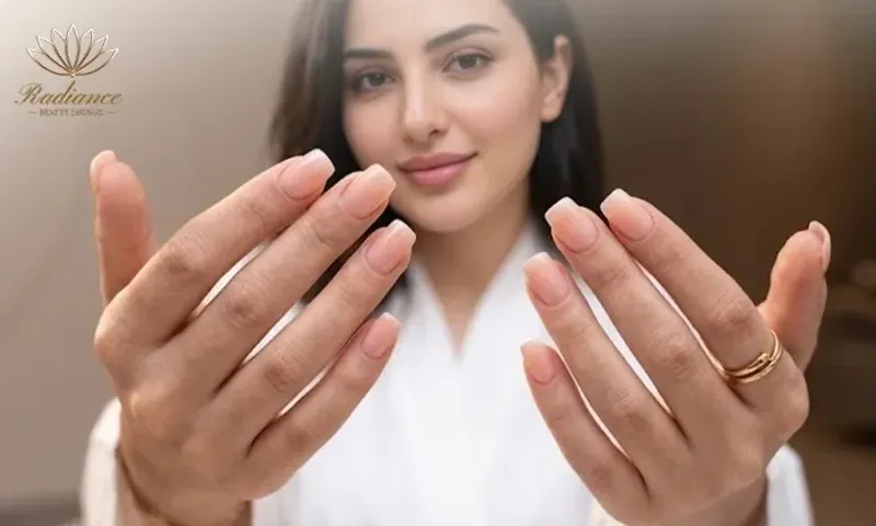 Russian Nail Care for Ladies: Manicure, Pedicure, Gel Polish & Extensions at Radiance Beauty Lounge, Millennium Place Hotel!