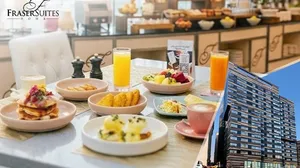 Breakfast Buffet at Fraser Suites, The Dining Room!