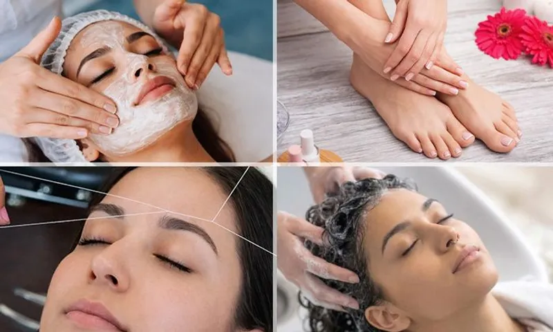 Beauty Refresh Package: Face Clean-Up, Hair Care & Express Mani Pedi with Threading!