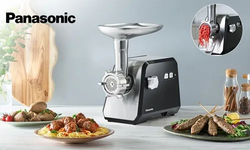 Panasonic Meat Grinder - 2000W | Multi Attachment | Heavy Duty!