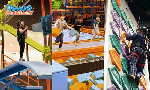 Eid All Activity Access, Fun climbing & More at Trampo Extreme!
