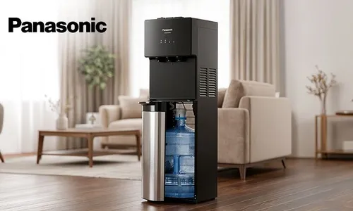 Panasonic Water Dispenser - Bottom Load | 3 Taps | Child Safety Lock!