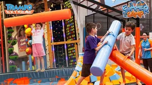 Around the World in One Amazing Summer Camp at Trampo Extreme!