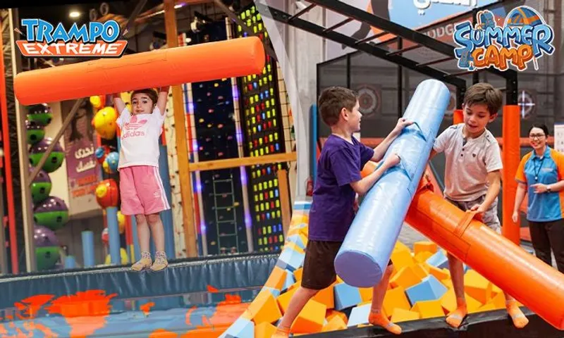 Around the World in One Amazing Summer Camp at Trampo Extreme!