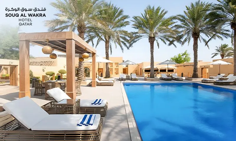 5-Star Pool Day Pass with Snack at Souq Al Wakra Hotel!