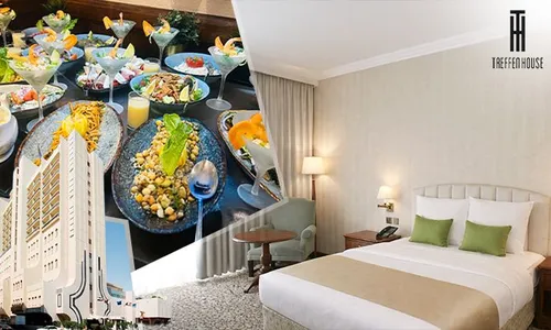 Staycation for TWO with Breakfast, Lunch & Dinner Buffet + Pool, Sauna & Gym Access at Treffen House Hotel!