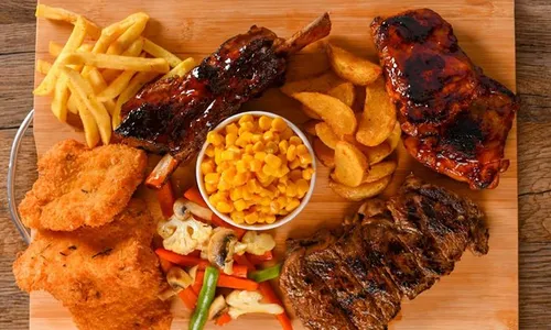 Overloaded Sharing Platters at Deqada Restaurant!
