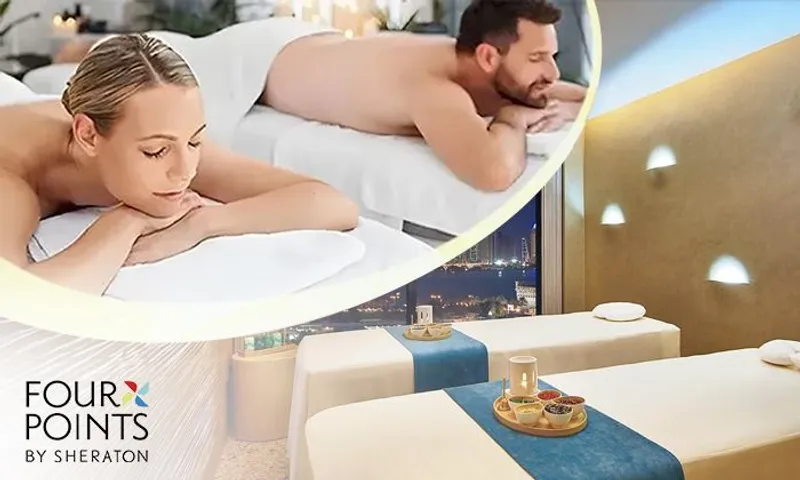 Luxury Massages with Jacuzzi or Sauna Access for Ladies & Gents at Four Points by Sheraton!