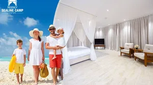 Arabian Desert Day Camp Escape for TWO with Family Tent OR Patio Room & Meals at Regency Sealine 5-Star Luxury Resort!