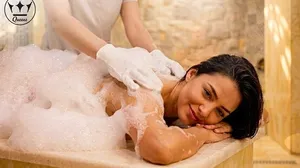 Moroccan Bath, Swedish Massage & Mani-Pedi at Queens Salon!