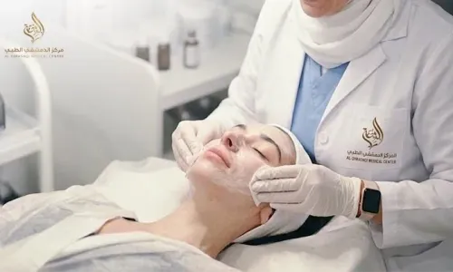 Deep-Cleansing Facial Exfoliation at Al Dimashqui Medical Center!