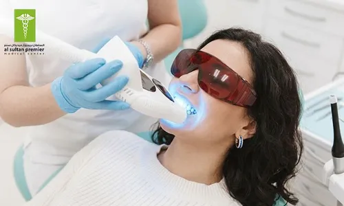 Dental Care: Power Teeth Whitening, Scaling & Polishing + Consultation at Al Sultan Premier Medical Center!