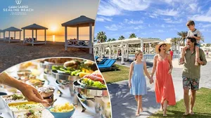 Pool & Beach Access with Dinner Buffet OR Italian Set Menu at Sealine Beach Resort!