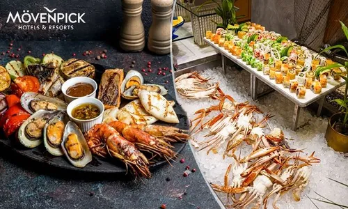 Weekend Seafood Dinner Buffet at Mövenpick Doha!