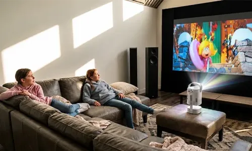 Green Lion Pluto 4K Portable Projector - 50"–180" Screen | Auto Keystone | Wi-Fi & Bluetooth!