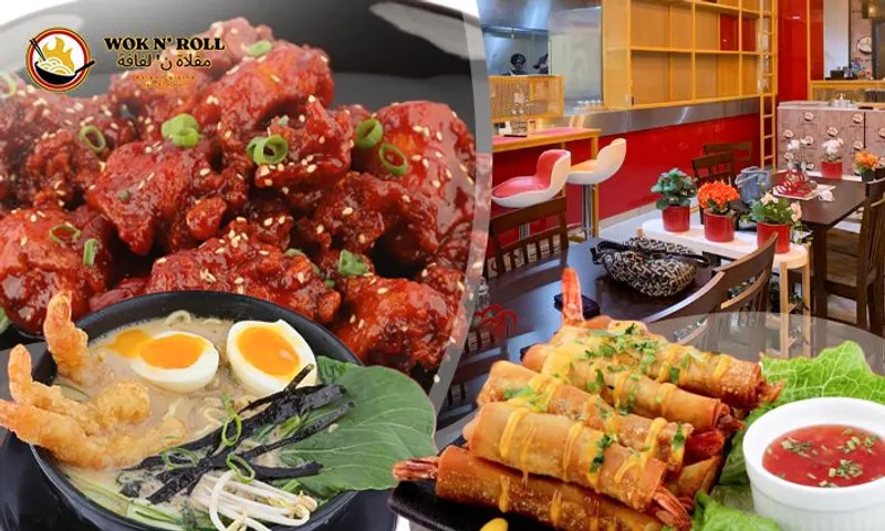 Taste of Asia with an Open Voucher at Wok n' Roll!