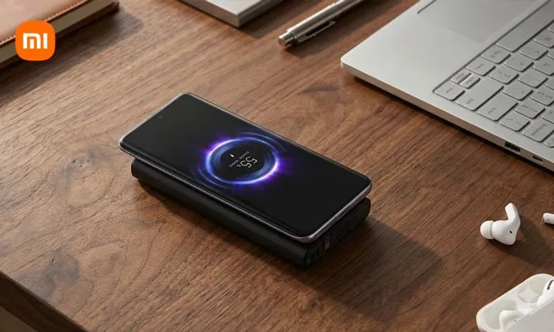 Xiaomi 10W Wireless Power Bank 10000mAh - Charge 3 Devices | 240g Slim Design!