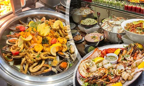 Thursday Seafood Night Buffet at Royal Riviera Hotel!
