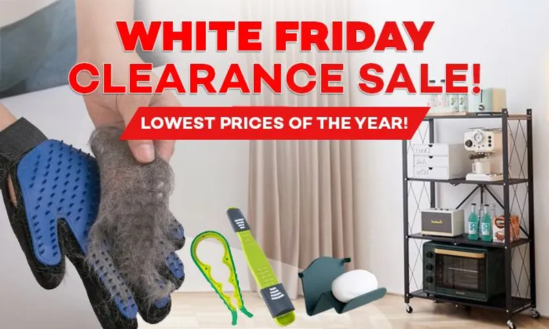 White Friday Clearance Sale!
