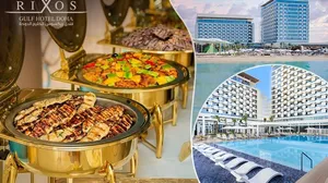 Weekend Brunch with Pool & Beach Access at Rixos Gulf Hotel Doha!
