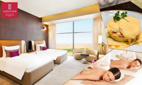Deluxe Overnight Stay with Breakfast & Couples Massage at AlRayyan Hotel Doha!