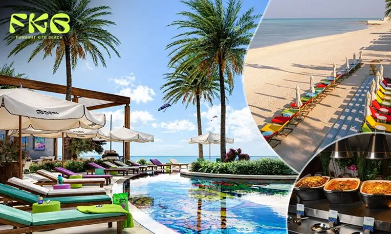 Weekend Brunch Buffet with Pool & Beach Access at Fuwairit Kite Beach, Tapestry Collection by Hilton!
