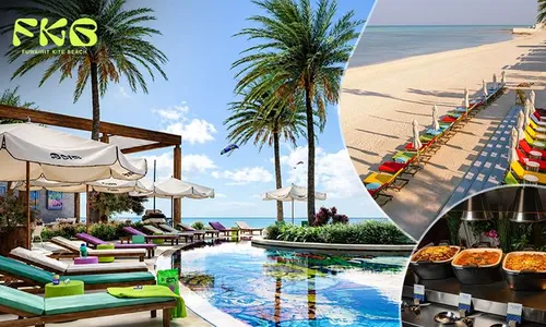 Weekend Brunch Buffet with Pool & Beach Access at Fuwairit Kite Beach, Tapestry Collection by Hilton!