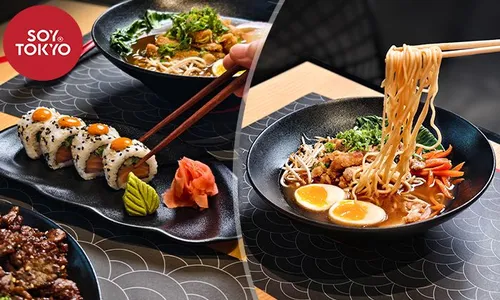 Taste of Tokyo with Sushi, Ramen & More at Soy Tokyo!