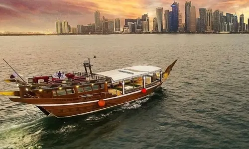 Doha Skyline Sunset Cruise with Refreshments!