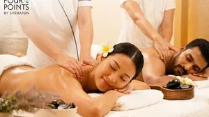 Luxury Massages with Jacuzzi or Sauna Access for Ladies & Gents at Four Points by Sheraton!