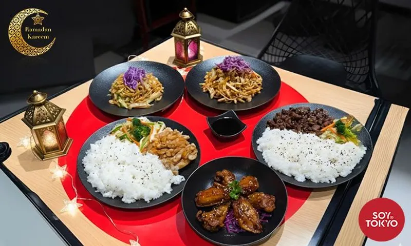 Celebrate Ramadan with a Flavorful Japanese Iftar at Soy Tokyo!