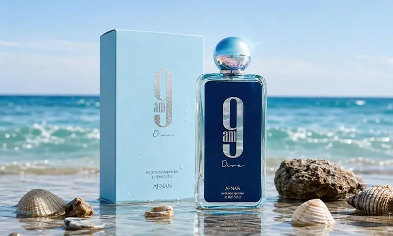 Afnan 9 AM Dive EDP 100ml – Fresh Citrus | Aquatic Accords | Unisex Morning Scent!