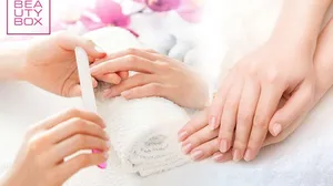 Japanese Manicure, Hair Wash & Blow-Dry at Beauty Box, Doha Mall!