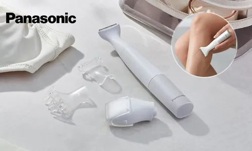 Panasonic Bikini Trimmer & Shaver - Wet & Dry | 4 Attachments | IPX7!