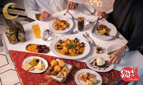 Iftar Set Menu at Casa Paco, The Pearl!