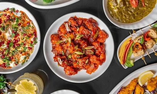 All-You-Can-Eat Dinner! Desi, BBQ, Chinese, Pasta & More at Kababjees Restaurant!