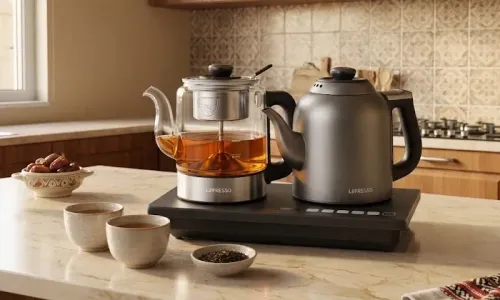 LePresso AuraBrew Tea Brewer & Water Boiler - 1.2L Kettle + 1L Tea Maker!
