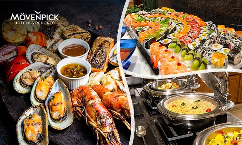 Weekend Seafood Dinner Buffet at Mövenpick Doha!