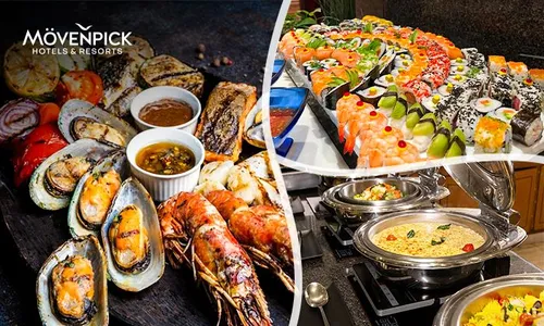 Weekend Seafood Dinner Buffet at Mövenpick Doha!