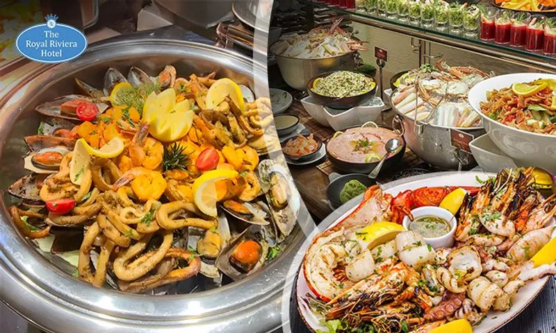 Thursday Seafood Night Buffet at Royal Riviera Hotel!