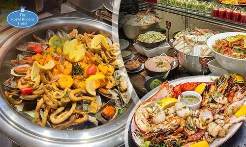 Thursday Seafood Night Buffet at Royal Riviera Hotel!