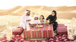 Half-Day or Full-Day Desert Safari: Dinner Buffet, Dunes, Camels & Camp Vibes!
