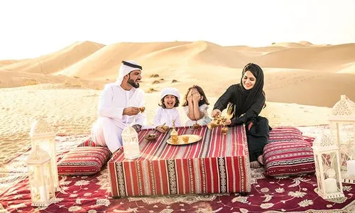 Half-Day or Full-Day Desert Safari: Dinner Buffet, Dunes, Camels & Camp Vibes!