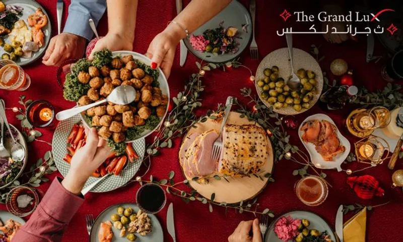 Festive Holiday & New Year’s Eve Dinner Buffet at The Grand Lux Hotel!
