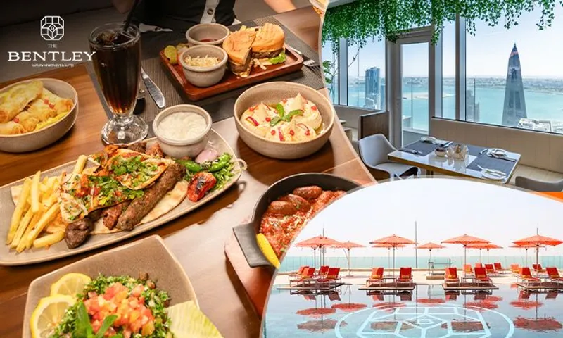 Rooftop Pool Day Pass with Dining Credit at The Bentley Hotel!