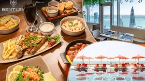 Rooftop Pool Day Pass with Dining Credit at The Bentley Hotel!
