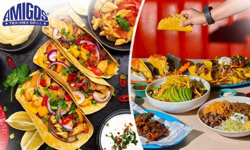 Tex-Mex Lovers, This One’s for You! Pick Your Combo at Amigos Tex-Mex Grill!